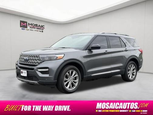 Gray Metallic 2023 Ford Explorer Limited