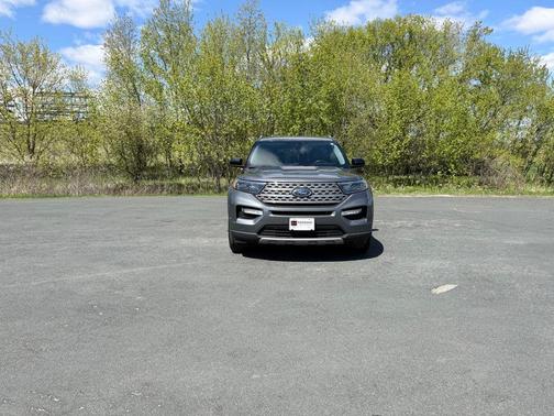 Gray Metallic 2023 Ford Explorer Limited