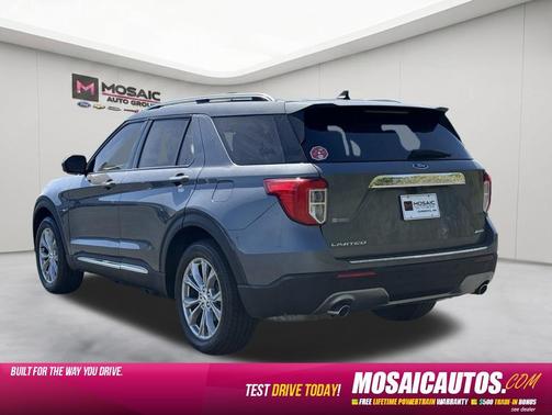 Gray Metallic 2023 Ford Explorer Limited