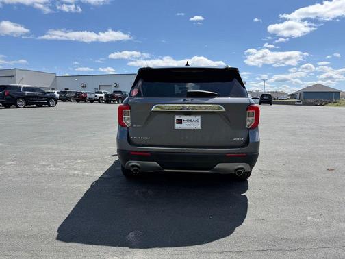 Gray Metallic 2023 Ford Explorer Limited