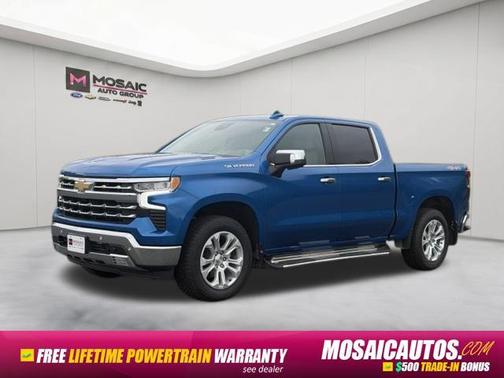 Glacier Blue Metallic 2023 Chevrolet Silverado 1500 LTZ