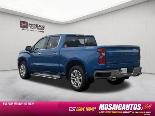 Glacier Blue Metallic 2023 Chevrolet Silverado 1500 LTZ