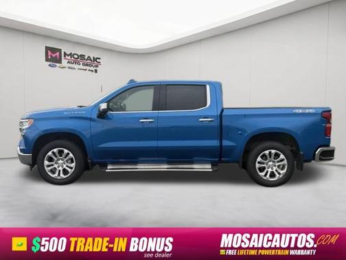 Glacier Blue Metallic 2023 Chevrolet Silverado 1500 LTZ