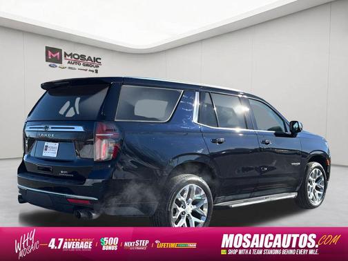 Midnight Blue Metallic 2022 Chevrolet Tahoe Premier