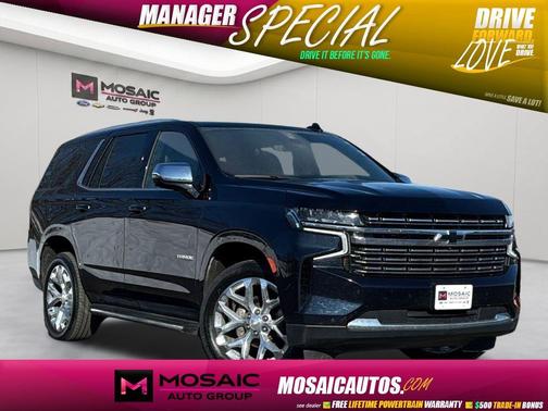 Midnight Blue Metallic 2022 Chevrolet Tahoe Premier