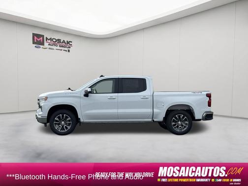 Summit White 2026 Chevrolet Silverado 1500 LT