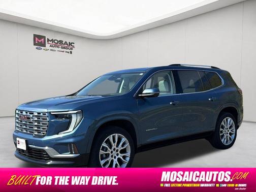 Downpour Metallic 2025 GMC Acadia Denali