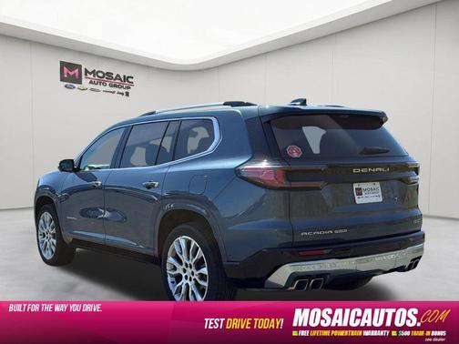 Downpour Metallic 2025 GMC Acadia Denali