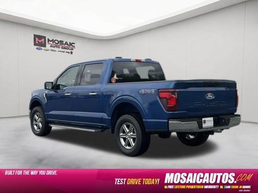 Blue Metallic 2025 Ford F-150 XLT