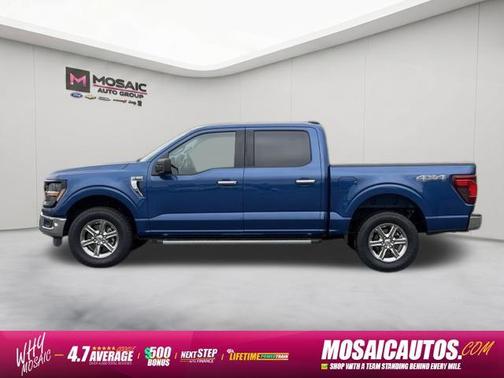 Blue Metallic 2025 Ford F-150 XLT