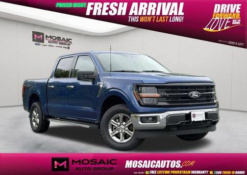 Blue Metallic 2025 Ford F-150 XLT