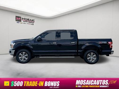 Agate Black Metallic 2020 Ford F-150 XLT
