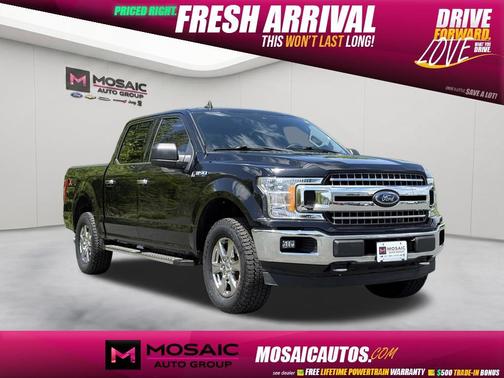 Agate Black Metallic 2020 Ford F-150 XLT