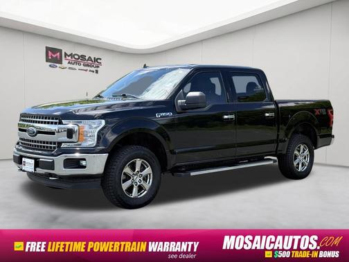 Agate Black Metallic 2020 Ford F-150 XLT