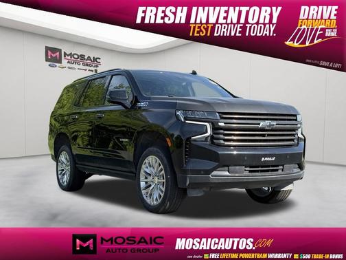 Black 2024 Chevrolet Tahoe High Country