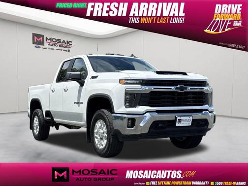 Summit White 2024 Chevrolet Silverado 2500 LT