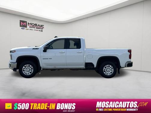 Summit White 2024 Chevrolet Silverado 2500 LT