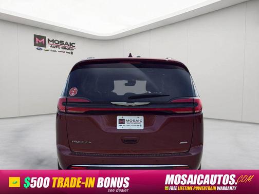 Velvet Red Pearlcoat 2022 Chrysler Pacifica Touring L