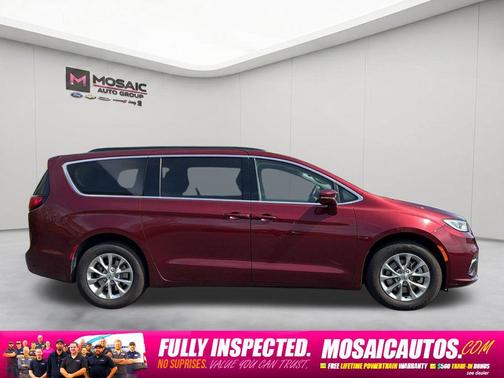 Velvet Red Pearlcoat 2022 Chrysler Pacifica Touring L