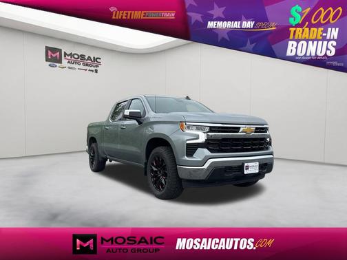 Sterling Gray Metallic 2025 Chevrolet Silverado 1500 LT
