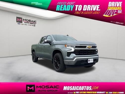 Sterling Gray Metallic 2025 Chevrolet Silverado 1500 LT
