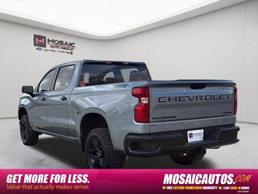 Sterling Gray Metallic 2024 Chevrolet Silverado 1500 Custom Trail Boss