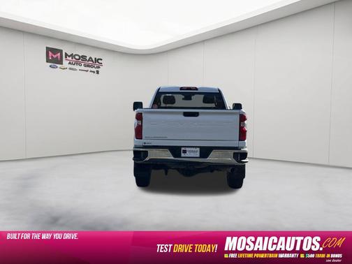 Summit White 2026 Chevrolet Silverado 2500 Regular Cab, Long Bed, WT, 4WD