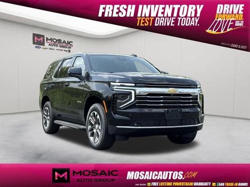 Black 2026 Chevrolet Tahoe LT