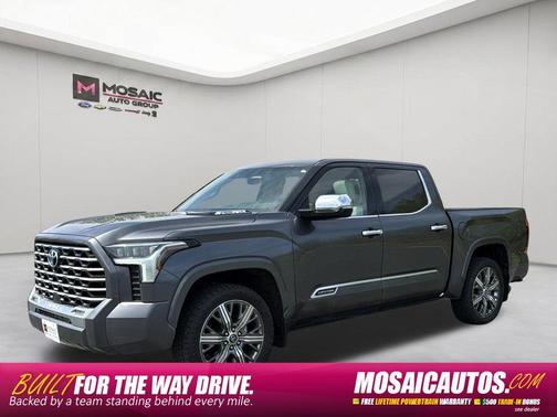 Magnetic Gray Metallic 2023 Toyota Tundra Hybrid Capstone