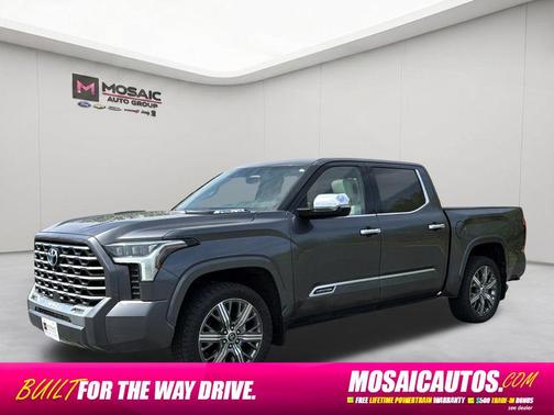 Magnetic Gray Metallic 2023 Toyota Tundra Hybrid Capstone