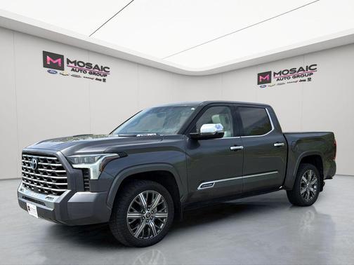 Magnetic Gray Metallic 2023 Toyota Tundra Hybrid Capstone