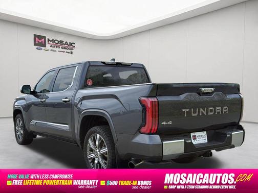 Magnetic Gray Metallic 2023 Toyota Tundra Hybrid Capstone