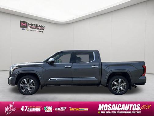 Magnetic Gray Metallic 2023 Toyota Tundra Hybrid Capstone