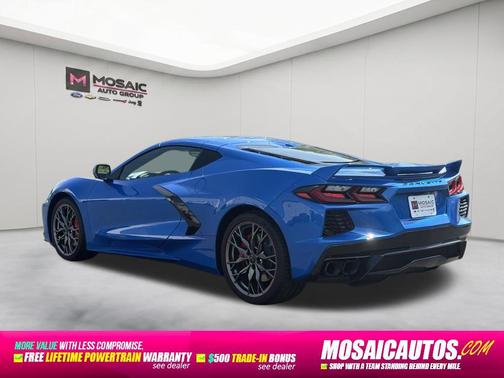 Riptide Blue Metallic 2024 Chevrolet Corvette Stingray w/2LT