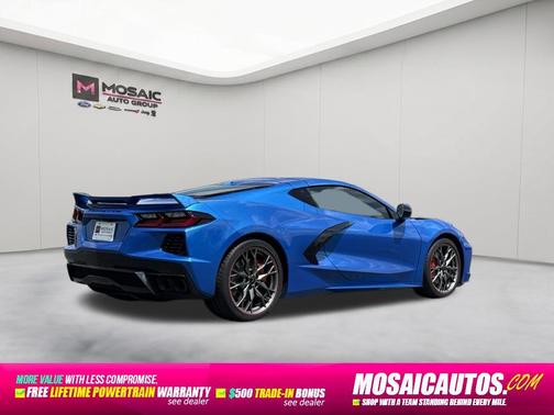 Riptide Blue Metallic 2024 Chevrolet Corvette Stingray w/2LT