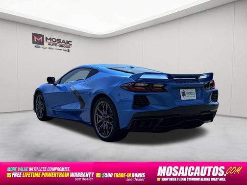 Riptide Blue Metallic 2024 Chevrolet Corvette Stingray w/2LT