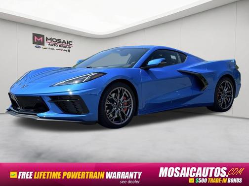 Riptide Blue Metallic 2024 Chevrolet Corvette Stingray w/2LT