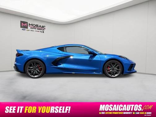 Riptide Blue Metallic 2024 Chevrolet Corvette Stingray w/2LT