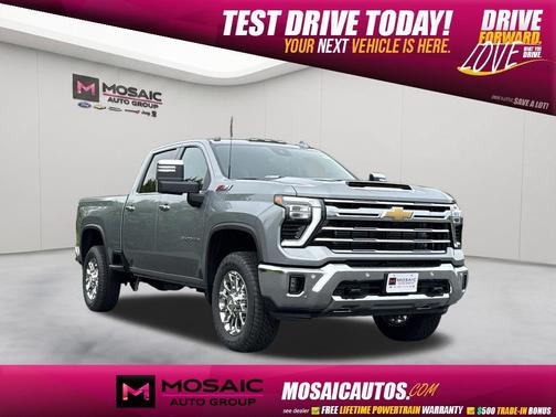 Sterling Gray Metallic 2026 Chevrolet Silverado 3500 LTZ
