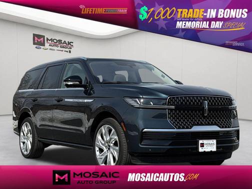 Blue Metallic 2025 Lincoln Navigator Reserve