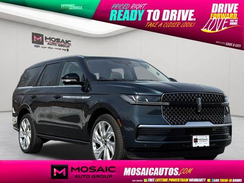 Blue Metallic 2025 Lincoln Navigator Reserve