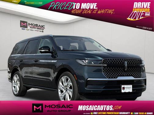 Blue Metallic 2025 Lincoln Navigator Reserve