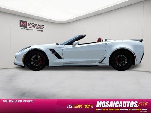 Arctic White 2017 Chevrolet Corvette Grand Sport