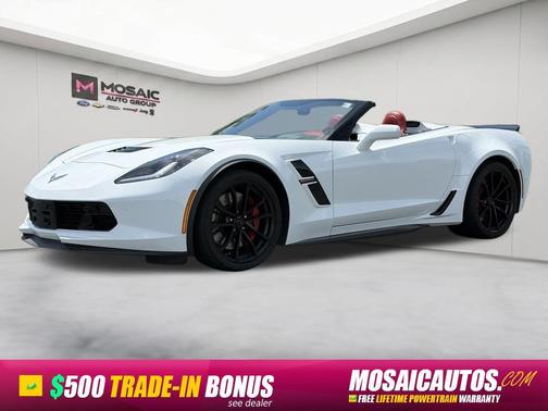Arctic White 2017 Chevrolet Corvette Grand Sport