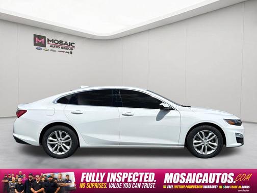 Summit White 2021 Chevrolet Malibu FWD LT
