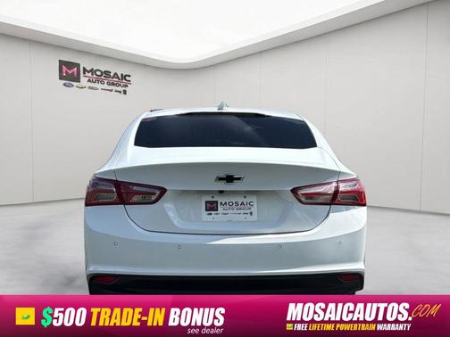 Summit White 2021 Chevrolet Malibu FWD LT