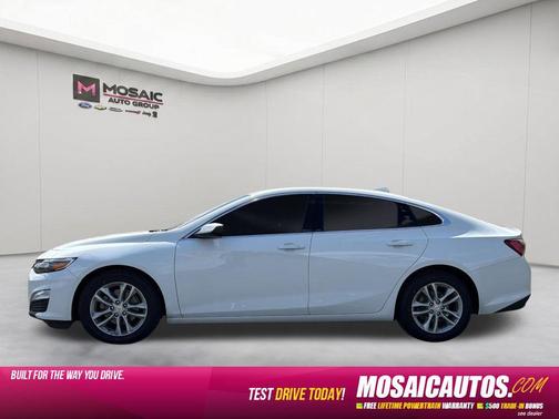 Summit White 2021 Chevrolet Malibu FWD LT