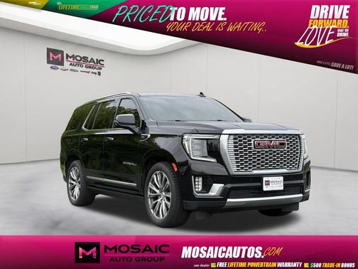 Onyx Black 2021 GMC Yukon Denali