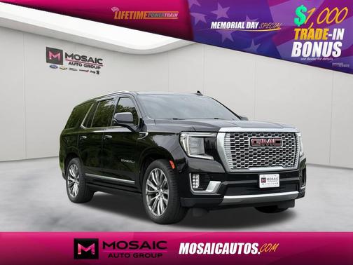 Onyx Black 2021 GMC Yukon Denali