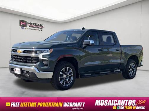 Cypress Gray 2025 Chevrolet Silverado 1500 LT
